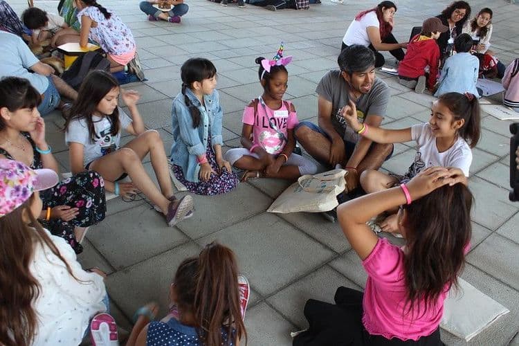 Visitas para niñes: "El mapa de mis derechos"